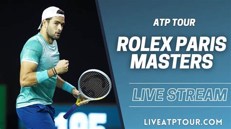 ou voir le streaming open de paris rolex|rolex paris masters.